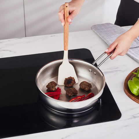 Karaca Emirgan Steel Pan, 24cm, Silver