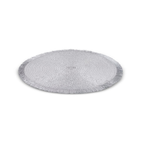 Karaca Ravlen Placemat, 2 Piece, 38cm, Silver