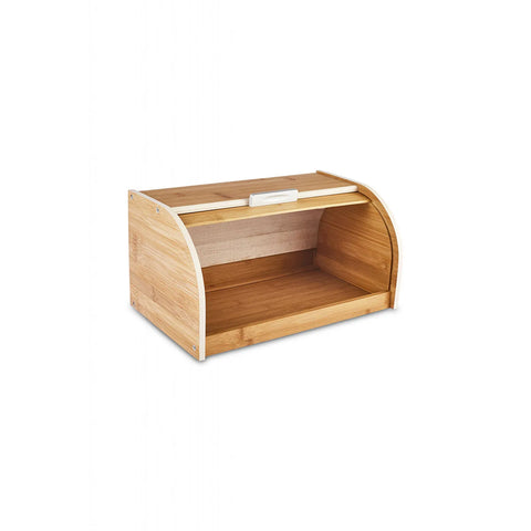 Karaca Aksel Bamboo Bread Bin, 38,5x23x19,5cm, Wood