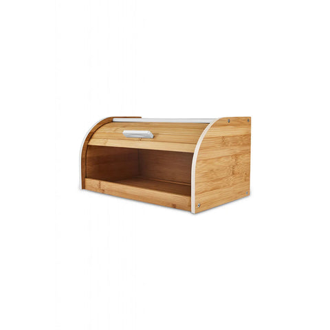 Karaca Aksel Bamboo Bread Bin, 38,5x23x19,5cm, Wood