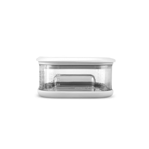 Karaca x Refika Grater with Storage Container, 500ml, Gray