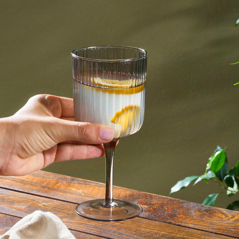 Karaca Zenith Wine Glass, 200ml, Grey