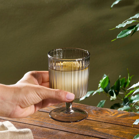 Karaca Zenith Wine Glass, 350ml, Grey