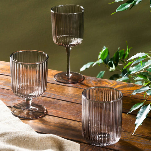 Karaca Zenith Wine Glass, 350ml, Grey