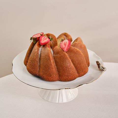 Cake Stand Gold Cake Pan Karaca X Müge Anlı Bone China Cake Stand