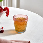 Karaca Glacier Glass Tumbler Glass, 287ml, Blue - Pink