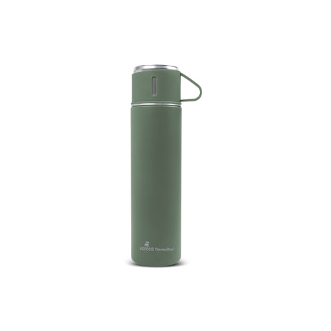 Karaca Thermosteel Earth Leak-Proof Flask, 680ml, Khaki