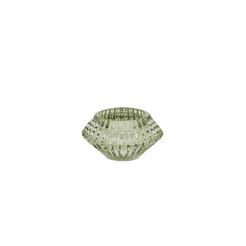 Karaca Home Pemy Double-Sided Candle Holder, 7x4cm, Green