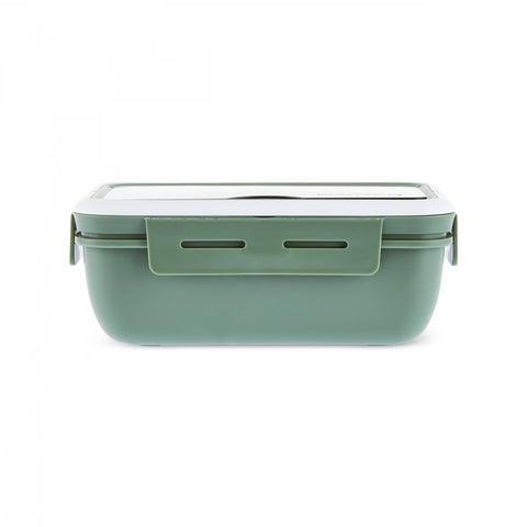 Karaca Fusca Cutlery Lunch Box, 1100ml, Green