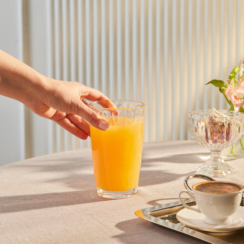 Karaca Terre Highball Glass, 460ml, Clear