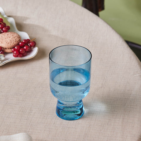 Karaca Julia Tumbler Glass, 340ml, Blue