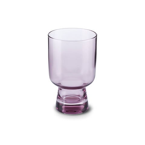 Karaca Julia Tumbler Glass, 340ml, Purple