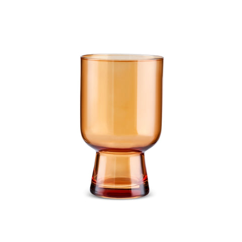 Karaca Julia Tumbler Glass, 340ml, Amber