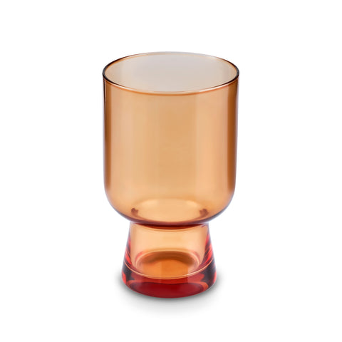 Karaca Julia Tumbler Glass, 340ml, Amber