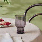 Karaca Julia Tumbler Glass, 340ml, Grey