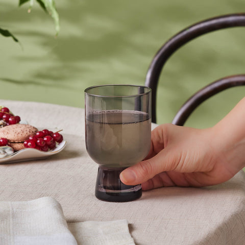 Karaca Julia Tumbler Glass, 340ml, Grey