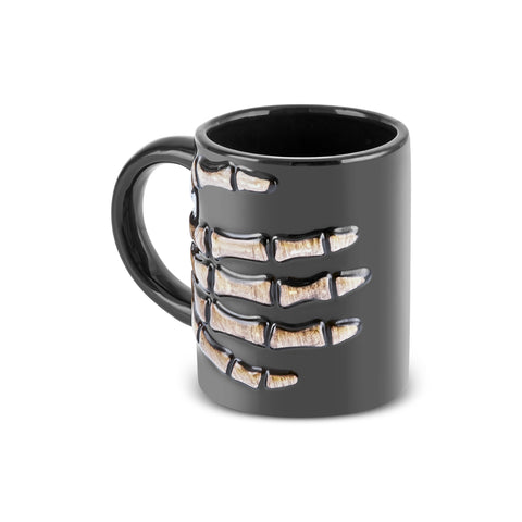 Karaca Halloween Bones Ceramic Mug, 460ml, Multicolour