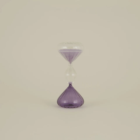 Karaca Home Trigon 30 Min. Hourglass, 9,8x23,5cm, Purple