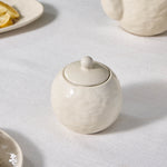 Karaca Nebula Stoneware Sugar Bowl, 300ml, Beige