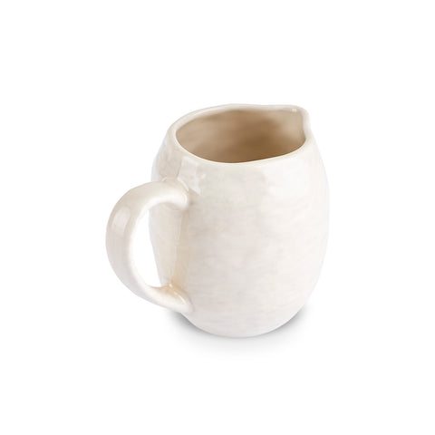 Karaca Nebula Stoneware Milk Jug, 300ml, Beige