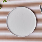 Karaca Epsilon Porcelain Dinner Plate, 28cm, White