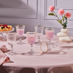 Karaca Charm 6-Piece Wine Glass Set for 6 People, 240ml, Multi