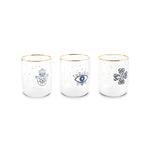 Karaca Spirit 3-Piece Highball Glass, 280ml, Multi