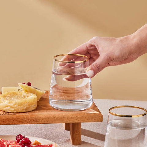 Karaca Orlando 6-Piece Tumbler Glass Set, 420ml, Multi