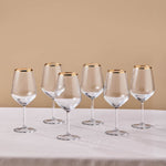 Karaca Orlando 6-Piece Wine Glass Set, 490ml, Multi