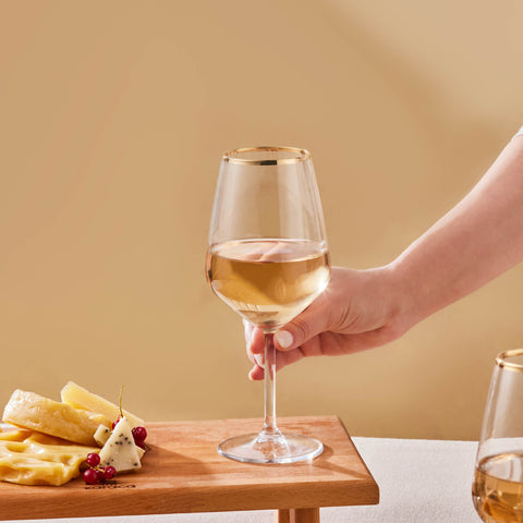 Karaca Orlando 6-Piece Wine Glass Set, 490ml, Multi