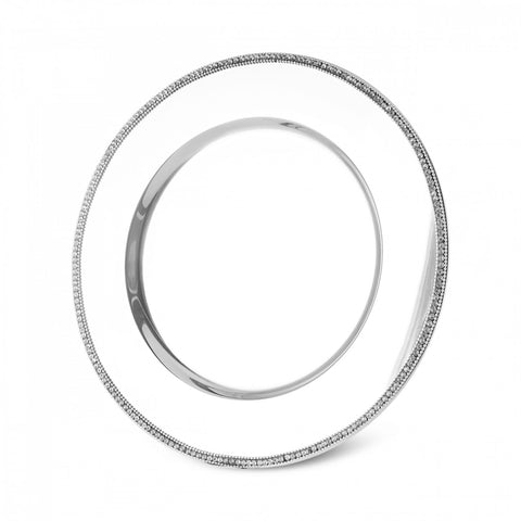 Karaca Home Majesty Stainless Steel Placemat, 33cm, Silver