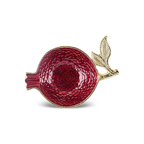 Karaca Tina Decorative Snack Bowl, 29x19cm, Gold