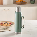 Karaca Stansteel Leak-Proof Flask, 1.3L, Green