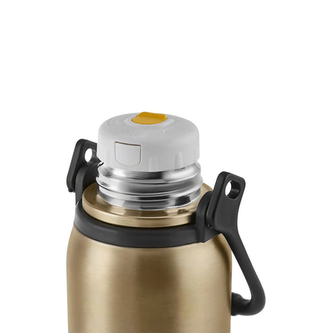 Karaca Adent Leak-Proof Stainless Steel Thermal Flask, 800ml, Gold