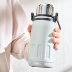 Karaca Adent Leak-Proof Stainless Steel Thermal Flask, 800ml, Fog