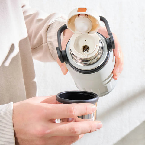 Karaca Adent Leak-Proof Stainless Steel Thermal Flask, 800ml, Fog