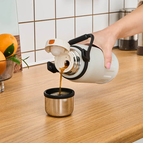 Karaca Adent Leak-Proof Stainless Steel Thermal Flask, 800ml, Fog