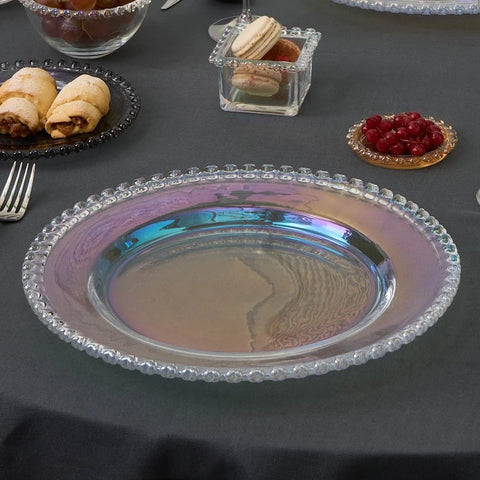 Karaca Rory Glass Placemat, 32cm, Luster