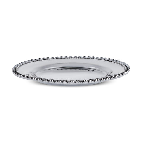 Karaca Rory Glass Charger Plate, 32cm, Grey