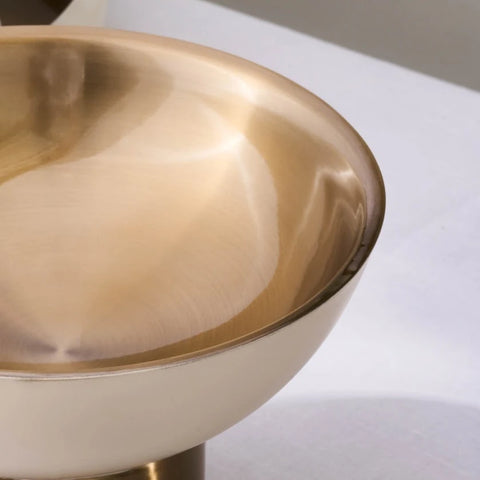 Karaca Streamline Sunrise Decorative Bowl, 27cm, White