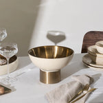 Karaca Streamline Sunrise Decorative Bowl, 27cm, White