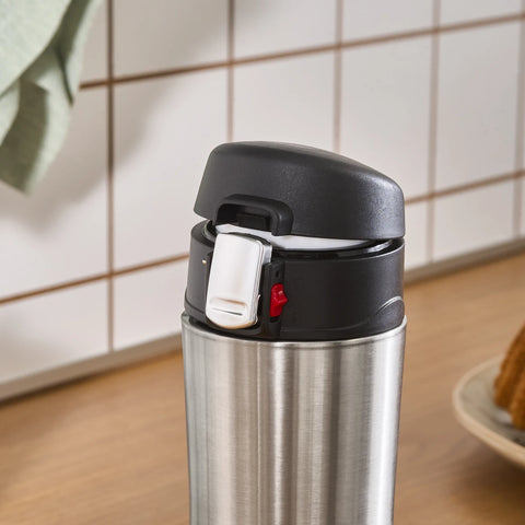 Karaca Pluton Stainless Steel Leak-Proof Flask, 450ml, Inox