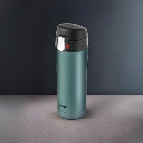 Karaca Pluton Stainless Steel Leak-Proof Flask, 350ml, Chartreuse Green