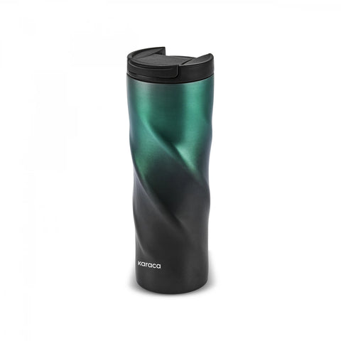 Karaca Orion Stainless Steel Leak-Proof Flask, 500ml, Green