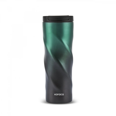 Karaca Orion Stainless Steel Leak-Proof Flask, 500ml, Green