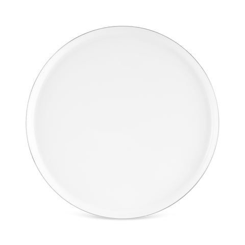 Karaca Forever Bone China Bomo 22-Piece Serveware Set for 6 People, Platin