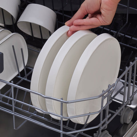 Karaca Forever Bone China Bomo 22-Piece Serveware Set for 6 People, Platin