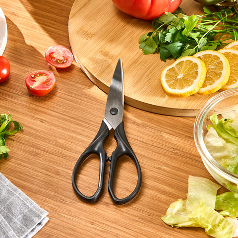 Dr.Inox Stainless Steel Scissors, Black