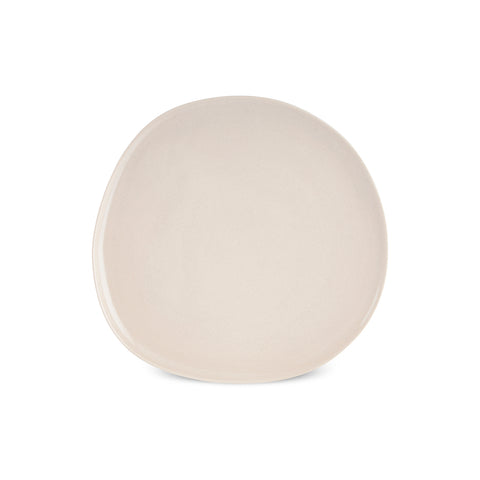 Karaca Earth Collection New Cupid Reactive Glaze Dinner Plate, 27cm, Beige White