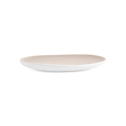 Karaca Earth Collection New Cupid Dessert/Side Plate, 22cm, Beige White